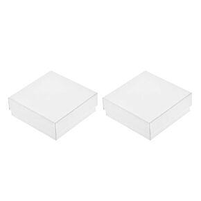 uxcell Centrifuge Tube Freezer Storage Box 81 Places Waterproof Cardboard Cryogenic Holder Rack for 1.5/1.8/2ml Microcentrifuge Tubes, Vials, Samples 2Pcs