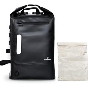 30L Large Faraday Bags - Black Waterproof Faraday Backpack EMP Proof Bag, RFID Signal Blocking Shield EMP bag For Electronic Products Protection, Protect Data Devices From Hacking, Anti Theft