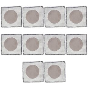 FEIYING Ceramic Net 10pcs Ceramic Center Edge Enclosure 4.9 Inch X 4.9 Inch Insulation Net Uniform Heating Square Wire Gauze