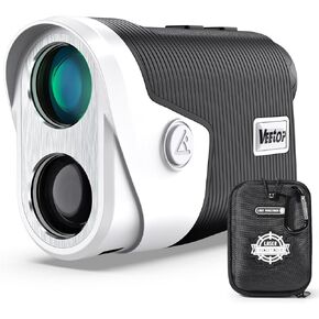 Veetop Golf Rangefinder with Slope, 1200 Yards Laser Range Finder Golf, 7X Magnification, Flag Pole Locking, Slope Measurement, Magnetic Strip,Fast Focus