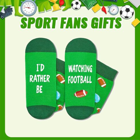 Zmart Funny Sports Socks for Men Women - Outdoorsman Gifts for Hunting Running Lovers, Gifts for Golf Soccer Bowling Fans in Saudi Arabia
