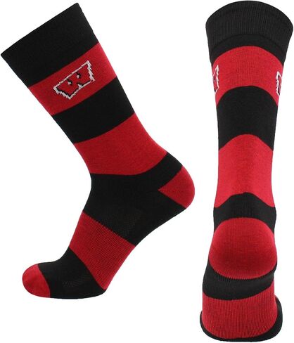 TCK NCAA Socks Game Day Scriped Crew Socks in Kuwait