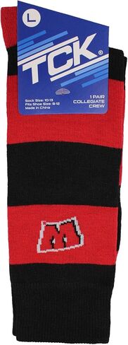 TCK NCAA Socks Game Day Scriped Crew Socks in Kuwait