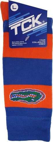 TCK NCAA Socks Game Day Scriped Crew Socks in Kuwait