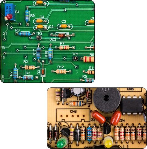 100 Pcs 1M Ω ohm Resistor 1/2W(0.5Watt) Metal Film Fixed Resistor 0.01 ±1% Tolerance Resistors in Kuwait