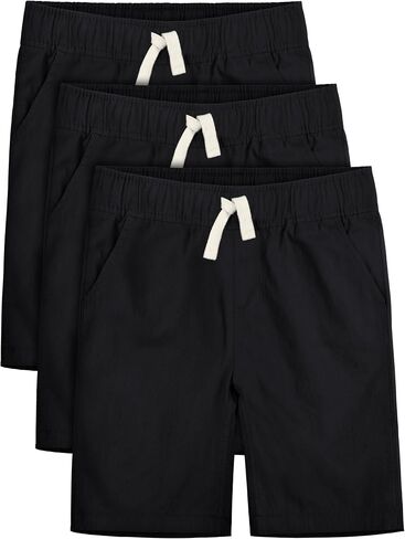 OHD 3 Pack Boys School Uniform Shorts, Boys Uniform Shorts Boys Clothes Jogger Shorts Casual Uniform Summer Shorts in Saudi Arabia