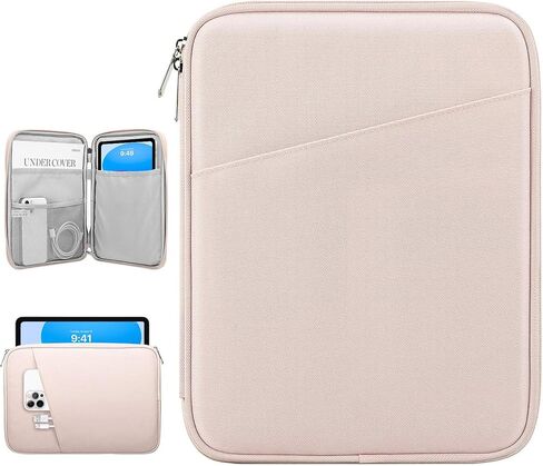 Dadanism 9-11 Inch Tablet Sleeve Bag Carrying Case, Black | Fits iPad (A16) 11th Gen 11", iPad 10th Gen 10.9" Air 5/4, iPad Air M4/Pro 11", iPad 9/8/7th 10.2", Galaxy Tab A11+ Plus 11" in Kuwait