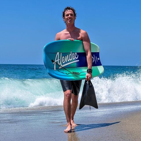 42.5in Hybrid Alendec All Season Board for Snow & Water Multi-Sport Snow SLED | Bodyboard with Leash Cord in Saudi Arabia