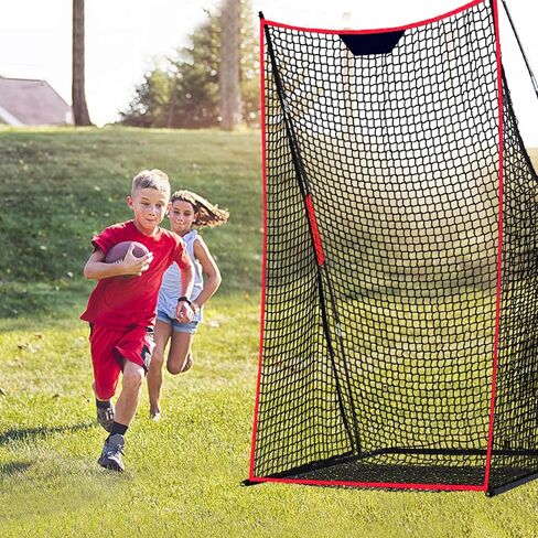 كرة القدم الشبكة 4 × 7 أقدام الركل لتراجع قورتربك رمي صافي متينة وممارسة معدات كرة القدم المحمولة الهدف in Kuwait