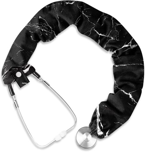 Babrukda Cow Print Stethoscope Cover for Women Black White Design Stethoscope Sleeve Compatible with Stethophone Stretchy Protective Cover for Nurses Doctors Nice Gifts 1 Pack in Kuwait