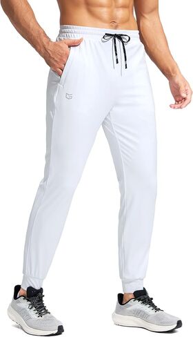 غوغرافون رياضيون تدريجيين للرجال مع 3 جيوب مضغوطة تمتد تمرينات تدريب السراويل الخفيفة الوزن على السراويل العسكرية للرجال in Kuwait