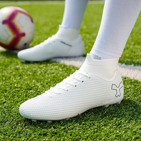 Kids Soccer Shoes Boys Girls Turf Indoor Football Cleats Outdoor Sneakers for Youth in Saudi Arabia