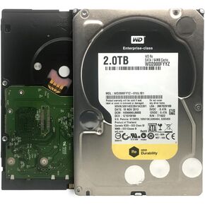 Western Digital RE WD2000FYYZ 2TB 7.2 K RPM 64MB Cache SATA 3.5" Enterprise HDD