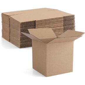 Eupako 9x6x4-Small-Shipping-Boxes-30-Pack-White-Corrugated-Box-Mailers, Cardboard Boxes for Packaging Small Business, Mailing