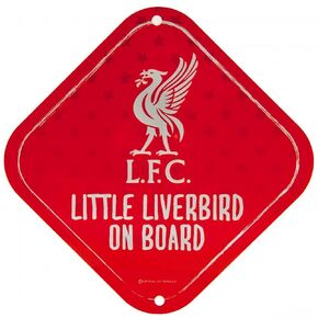 Liverpool F.C. Little Dribbler/Little Liverbird On Board metal sign