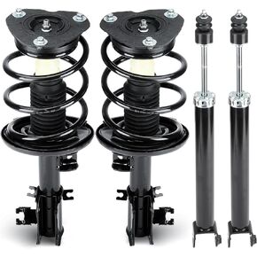 Front and Rear Complete Struts Assembly Shock Absorber Compatible with 2007-2013 Nissan Altima, Replace 172392 172393 5637, 4Pcs in Kuwait
