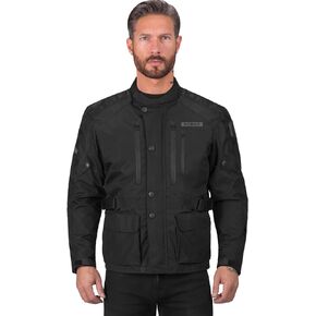 Nomad Touring Adventure Motorcycle Jacket for Men Biker Enduro 4-Season Riding Textile Adventure Jacket with Armor Protection