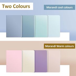 Ddaowanx 24 Pack A5 Colorful Notebooks, 6 cute colors Journals for Writing, 72 Pages, 8.3x5.5 Inch, with Lined Paper Travel Writing Notebooks Journal Gifts for Students(Lined-24pack, Gradient)