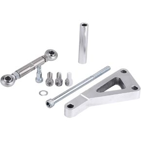 for Short Water Pump sbc Yctze Alternator Bracket Kit ,Aluminum Alternator Bracket Upper and Lower Brackets PCE232 1002 Water Pump Lwp Bracket Set for Chevy SBC 350