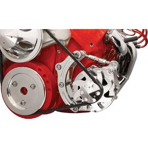 Billet Specialties FM0205PC Short Water Pump Driver Side Low Mount Alternator Bracket for Big Block Chevy