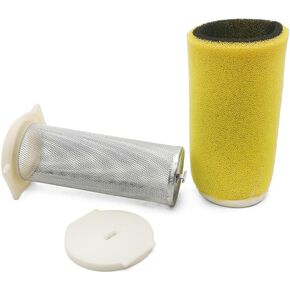 Air Filter, Guide and End Cap Kit Compatible with Yamaha Kodiak 400 YFM400A YFM400FA YFM400FAH 2000-2002, Replaces 5GH-14458-01-00 5GH-14458-01 in Saudi Arabia