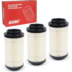 3Pcs Air Filter For Polaris Sportsman 500 570 850 335 400 450 550 600 700 800 1000 XP/Scrambler 500 850 1000 XP Magnum Trail Blazer Boss Diesel Air intake 7080595 7082101