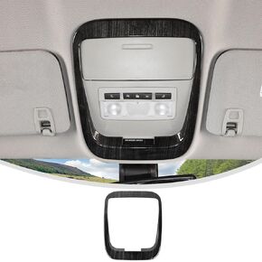 Linskip Dome Light Trim Cover for Chevrolet Colorado & GMC Canyon 2014-2022, for Chevy Colorado Overhead Lamp Trim, Interior Accessories(Carbon Fiber Black)