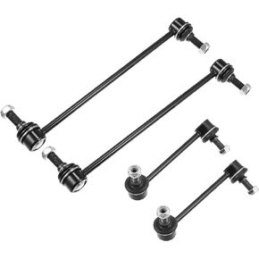 X AUTOHAUX 4pcs Front Rear Sway Bar Links K90349 K90716 K90717 Stabilizer End Link Suspension Kit for Honda Pilot 2003-2008 for Acura MDX 2001-2006
