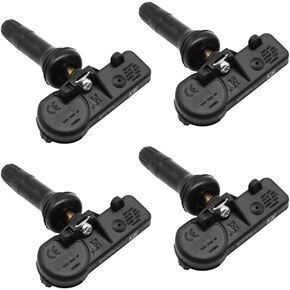 TPMS Tire Pressure Monitoring System Sensor 433MHz - Replaces 56029398AB 56029398AA 68241067AA - Compatible with Chrysler 300 Town&Country Dodge Charger Ram Grand Cherokee Wrangler 4-Pack