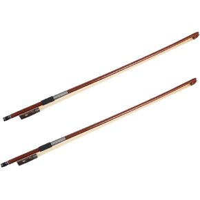 Vaguelly 2Pcs violin universal Musical Bow Violin Bow With Horse Hair violin bow bow stick Violin Bow Replacement Component instrument parts instrument Replacement Violin Bow replace music in Saudi Arabia