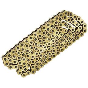 labwork 520 O-Ring Gold Drive Chain 120 Links Replacement for Honda Suzuki Kawasaki 520 X 120 with Masterlink
