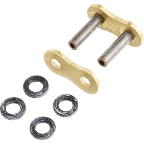 RK Racing Chain GB525GXW-110 (525 Series) Gold 110 Link High Performance Street and Off-Road XW-Ring Chain with Connecting Link