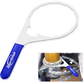 Colar/Vent Cap Fuel Filter Wrench Metal for 380134 382 Compatible with Detroit Diesel Truck Cummins Engines with 6 inch Inner Diameter
