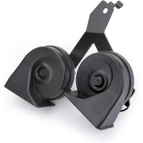 Dual Horn Assembly with Bracket Compatible with 2009-2014 Ford F-150 FX2 FX4 Harley-Davidson King Ranch Lariat Platinum 3.5L 5.0L Replacement Parts 9l3z-13832-a