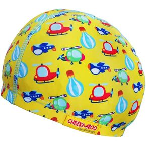 Swim Cap for Kids, Soft, Stretchable Spandex Swimming Hat, Quick-Dry Toddler and Kids Swimming Cap for 2-8 Years Old, Ideal for Beach and Pool