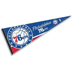 Philadelphia 76ers Pennant Full Size 12 in X 30 in
