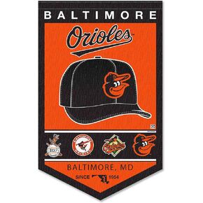 Baltimore Orioles Heritage History Banner Pennant