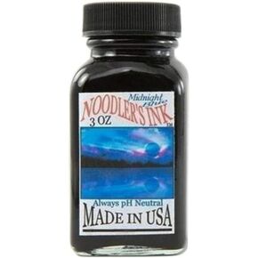 Noodler's Ink Fountain Pen Bottled Ink, 3oz - Midnight Blue