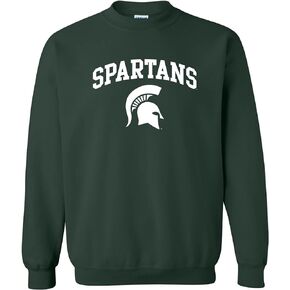 UGP Campus Apparel NCAA Arch Logo, Team Color Crewneck, College, University