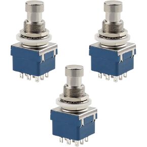 3pdt switch 3pdt stomp switch 3pdt foot switch Guitar Effect Pedal Foot Switch 3Pack