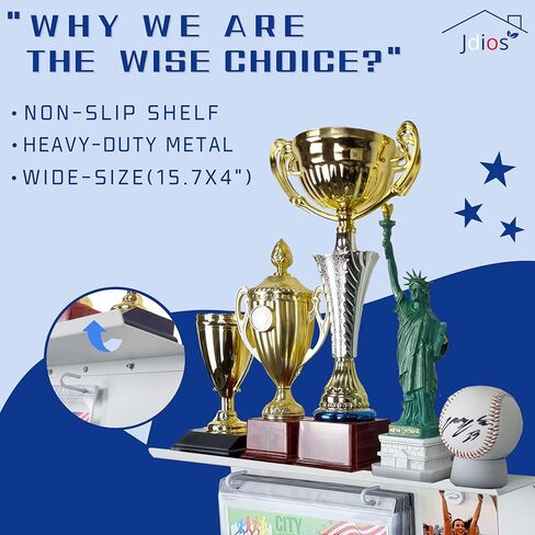 عرض مريلة السباق وشماعة الميداليات مع رف جوائز مقاس 15.7 بوصة، ولوحة عرض الصور - عرض لأكثر من 50 ميدالية وأكثر من 40 مريلة سباق - تتضمن 3 مغناطيسات للصور، و20 حامل صدرية، 2 د.أ أسود (أبيض) in Kuwait