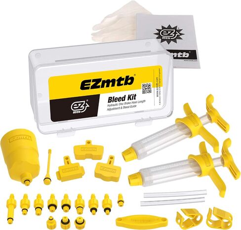 Mountain Bike Hydraulic Disc Brake DOT Mineral Oil Bleed Kit for AVID Formula Hanyes Echo Shimano Tekro HS33 Magura Nutt in Saudi Arabia