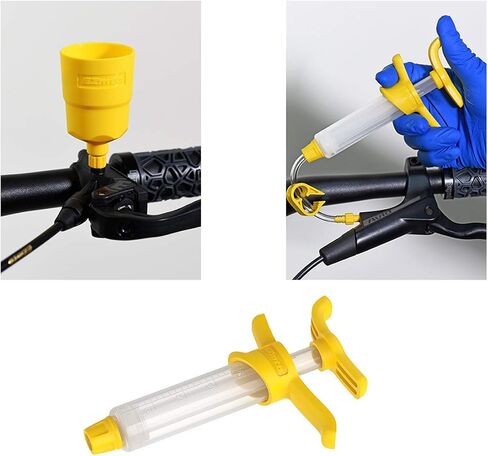 Mountain Bike Hydraulic Disc Brake DOT Mineral Oil Bleed Kit for AVID Formula Hanyes Echo Shimano Tekro HS33 Magura Nutt in Saudi Arabia