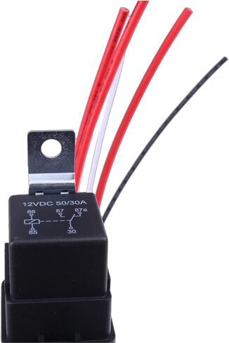 50/30 Amp 600 Watts 12 Volts Weatherproof Automotive Relay and Socket Kit in Saudi Arabia