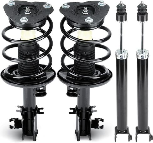 Front and Rear Complete Struts Assembly Shock Absorber Compatible with 2007-2013 Nissan Altima, Replace 172392 172393 5637, 4Pcs in Saudi Arabia