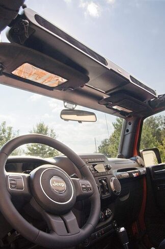 Rugged Ridge | Overhead Storage Console | 13551.14 | Fits 1987-2018 Jeep Wrangler YJ/TJ/JK in Saudi Arabia