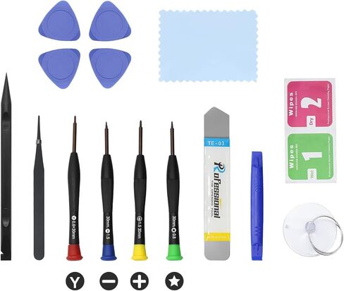 شاشة LCD بديلة مقاس 10.5 بوصة لجهاز iPad Air 3 (الجيل الثالث) 2019 A2152 A2123 A2153 A2154 مجموعة شاشة LCD ومحول رقمي زجاجي يعمل باللمس ومجموعة إصلاح ممتازة (أسود) in Kuwait