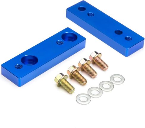 طقم دعامة إسقاط قضيب Sway Bar لـ 2005-2023 Toyot-a Tacoma 2WD 4WD، طقم رفع نقل قضيب T6 من الألومنيوم الخام لـ 2003-2009 4Runner، 2007-2009 FJ Cruiser البطانات 2 "-4" مصاعد زرقاء in Kuwait