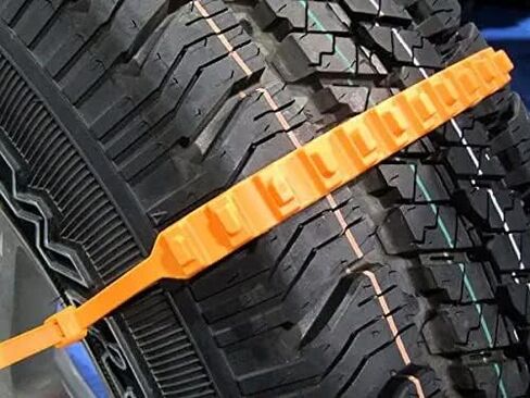 Zip Grip Go Cleated إطار الشتاء الجر الثلجي الطيني - سيارة الدفع الرباعي فان شاحنة (عبوتان) قد تختلف التعبئة والتغليف in Saudi Arabia