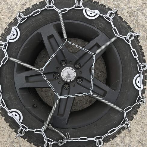 TireChain.com شاحنة زنبركية (إطار طويل 32 بوصة وأصغر) شداد سلاسل الإطارات، 6302 in Kuwait